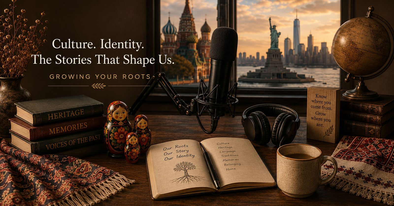 Growing Your Roots: Culture, Identity and the Stories That Shape Us
